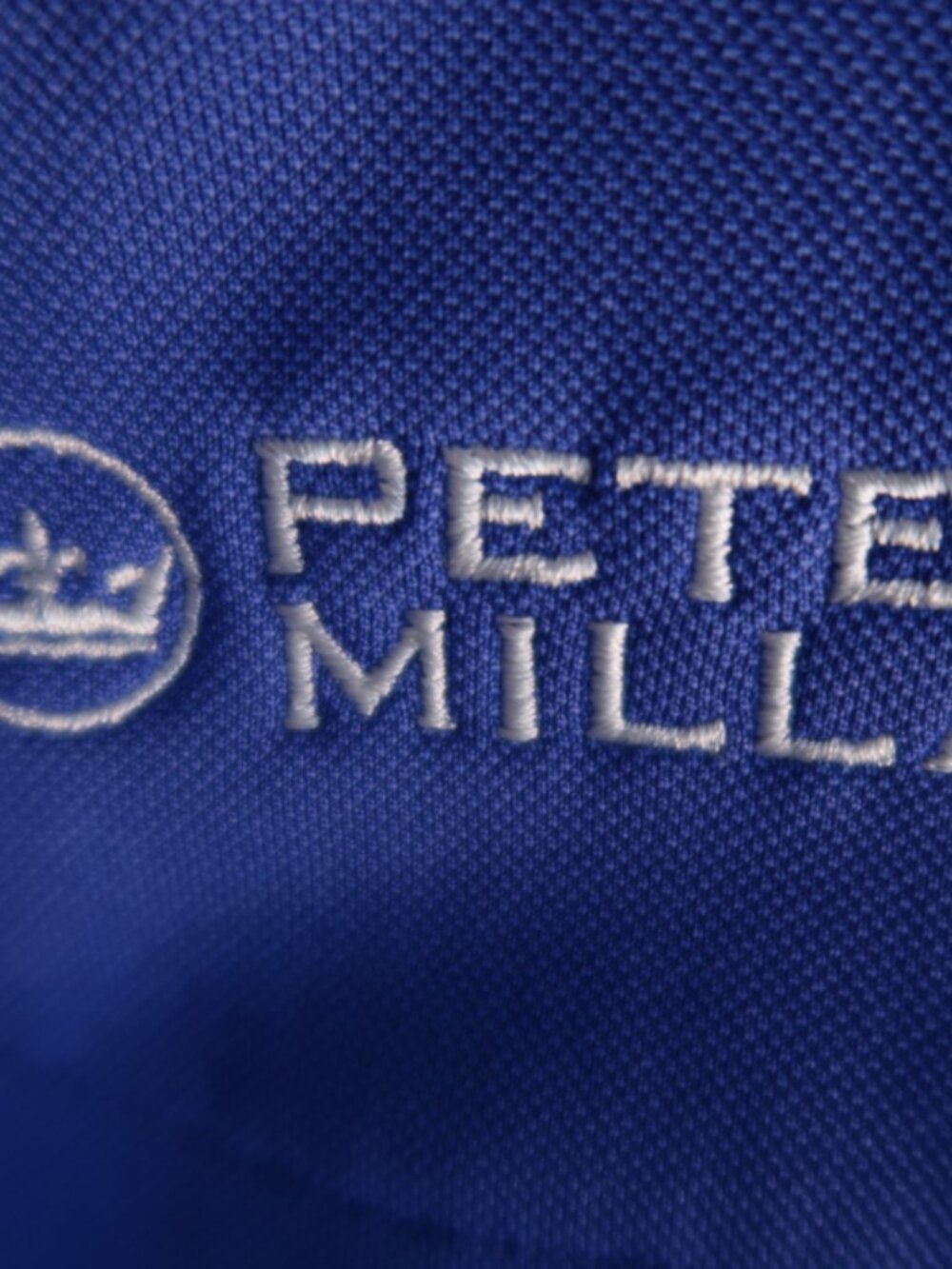 Peter Millar Royal Blue M Donald Ross Stretch Polo (2XL) OMG ⛳️